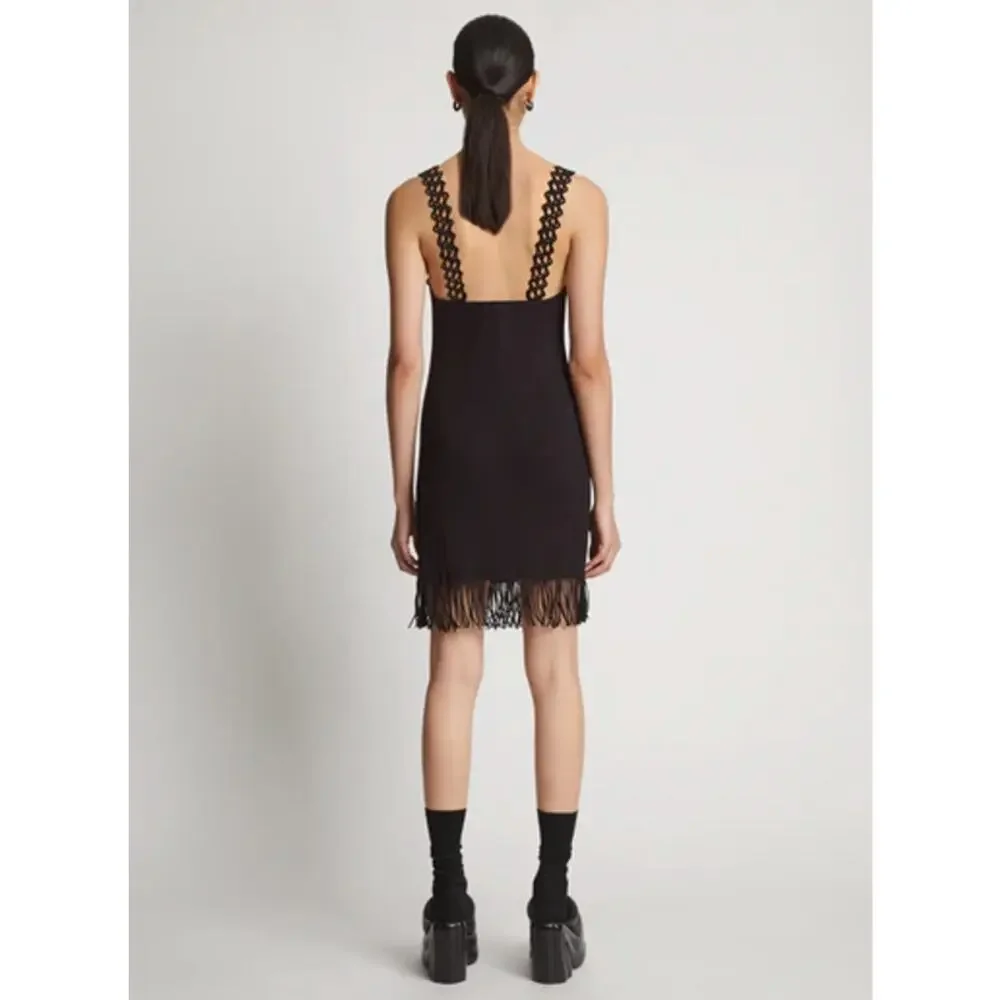 Proenza Schouler Embroidered Viscose Knit Dress - Picture 4 of 12
